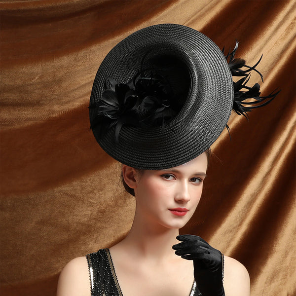 Womens Gorgeous Unique Sinamay Fascinators