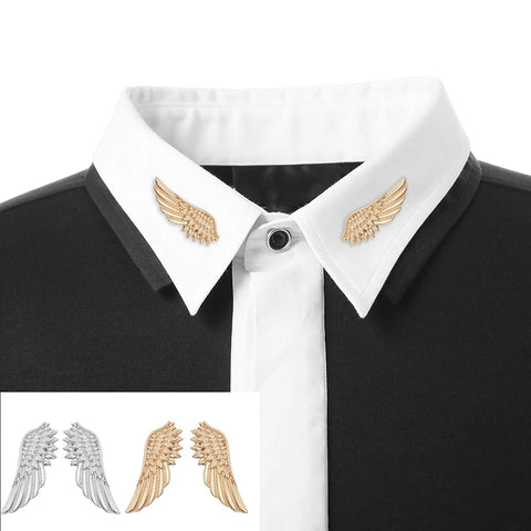 Mens  Decorative Fashion Collar Wings