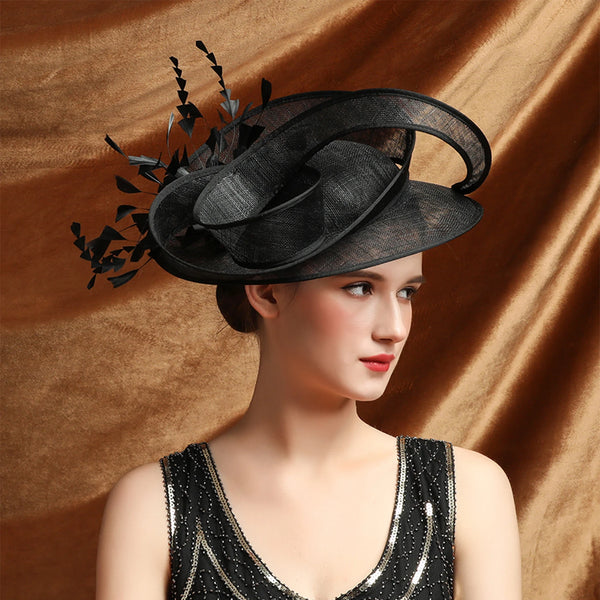 Womens Gorgeous Unique Sinamay Fascinators