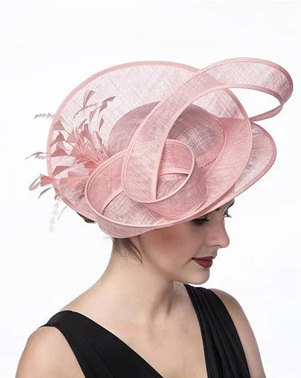 Womens Gorgeous Unique Sinamay Fascinators