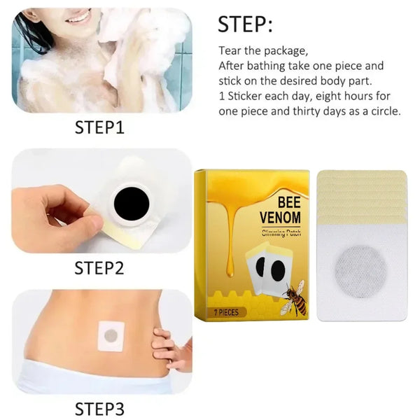 Bee Venom Fat Burning Slimming Waist Belly Diet Weight Loss Anti Cellulite Product