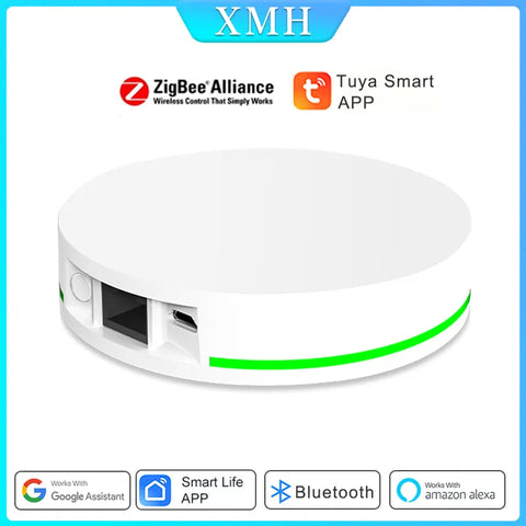Tuya Zigbee 3.0 Wired Smart Home Bridge Smart Life App Alexa Google Apple