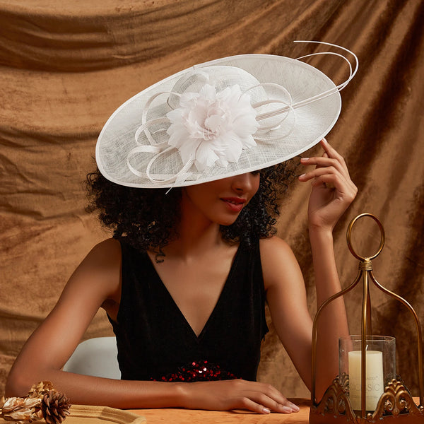 Womens Gorgeous Unique Sinamay Fascinators