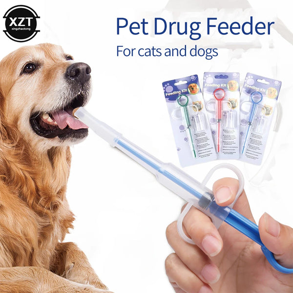 Pet Syringe Liquide Medicine Dispenser Pill Feeder
