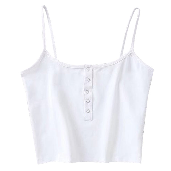 Womens Sleeveless Lace up Crop Tops