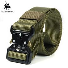 Mens Military High Quality Nylon Tactical Training Belt, Multifunctional