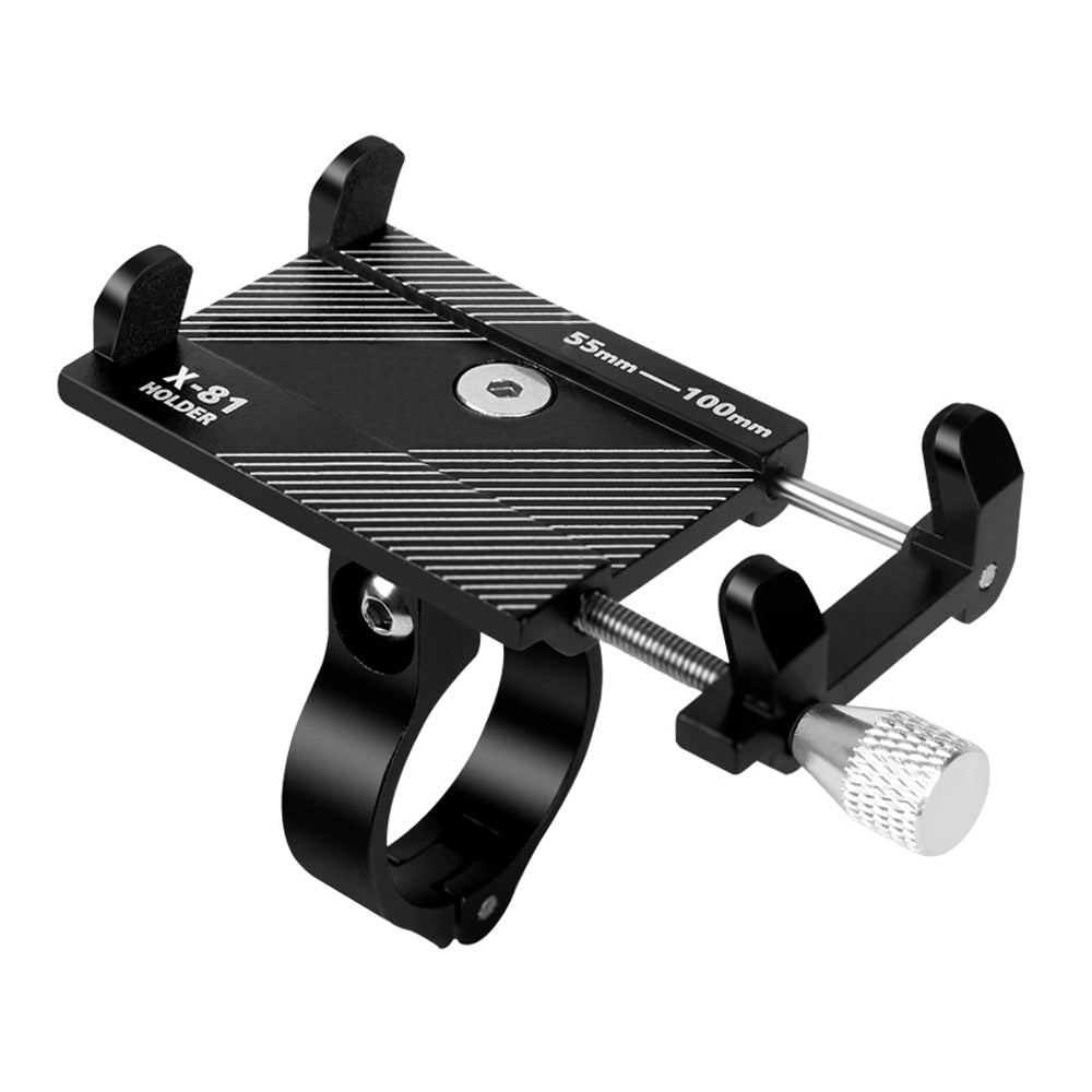 Bicycle Phone Holder, Handlebar Mount 3.5-6.2"-See description for phone types
