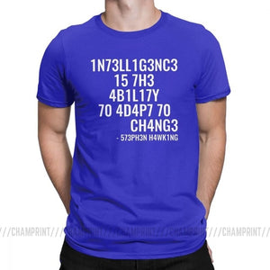 Mens and Womens Tricky Tees - Intelligence is The Ability to Adapt to Change