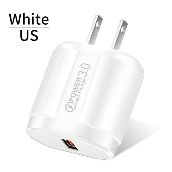 Quick Charge 3.0 USB, Universal Mobile Phone Charging Wall Adapter