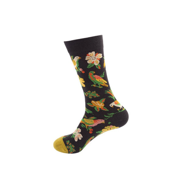 Mens & Womens Cheerful, Patterned, Colorful Socks