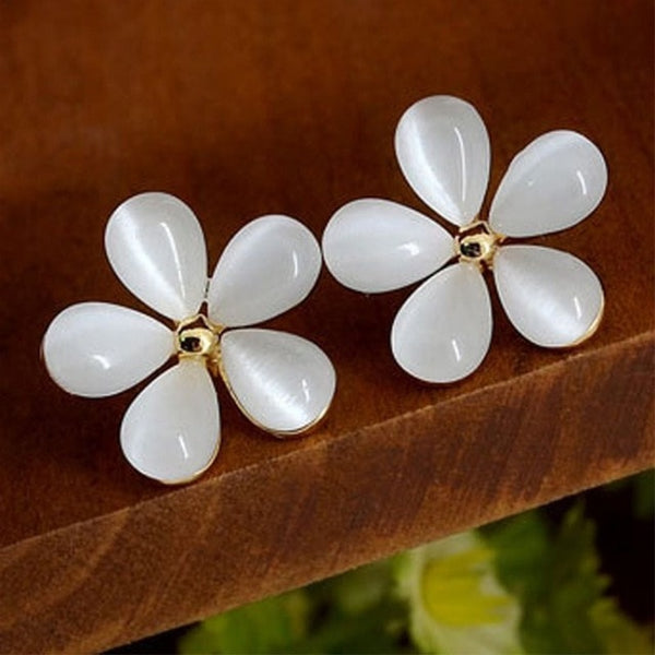 Womens New Fashion Climbing Earrings - Pearls Angel Wings Leaf Feather Flowers