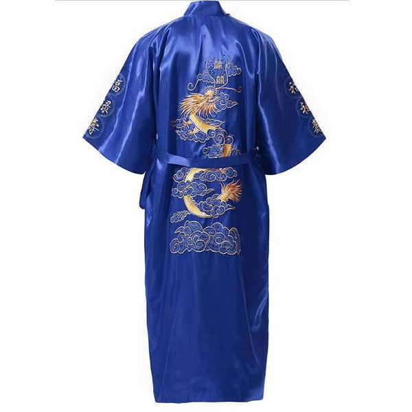 Mens Chinese Dragon Kimono & Shorts Embroidered