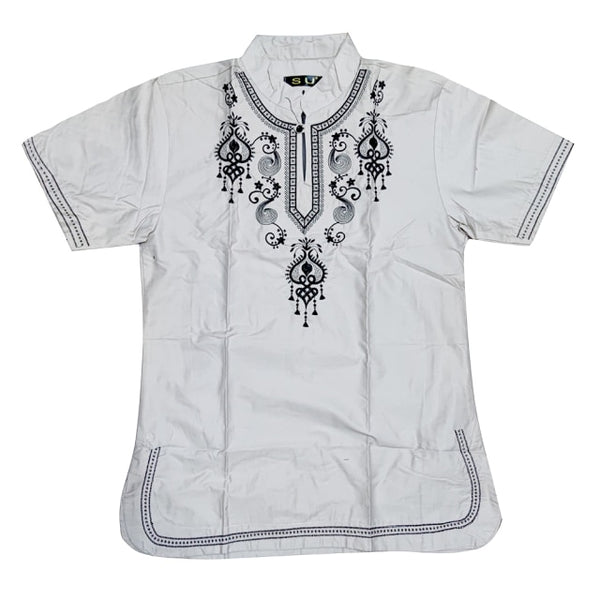 Mens Embroidered Dashiki Shirt
