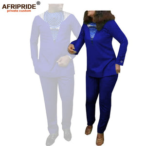 Couples Dashiki Outfits - Men`s and Womens 2 Piece Sets