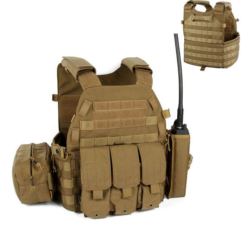Military Tactical Vest Combat Camo