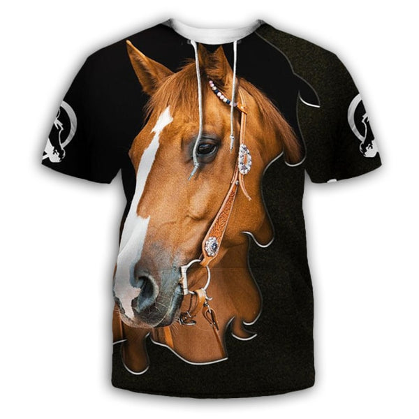 Mens and Womens Horse Love Polo Shirts and Shorts