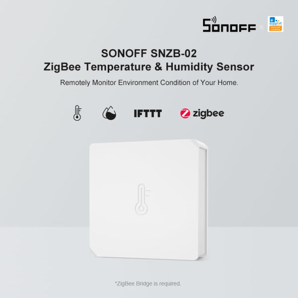 SONOFF ZigBee Temperature And Humidity Door Window Sensor Wall Switch Bridge