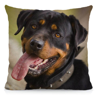 Rottweiler Dog Cushion Cover 45x45cm
