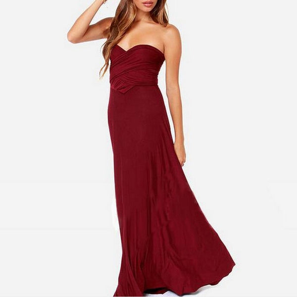 Womens Sexy Convertible Wrap Dress - Try it Different Ways!