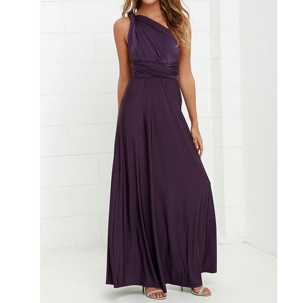 Womens Sexy Convertible Wrap Dress - Try it Different Ways!