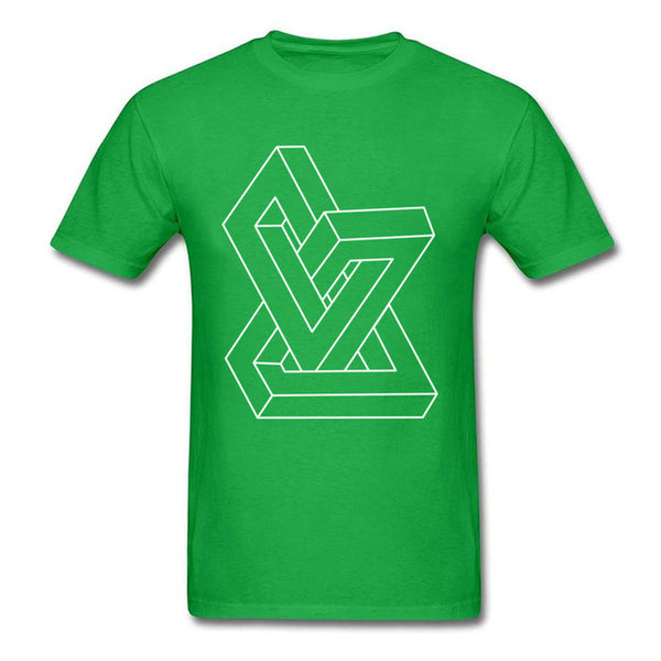 Mens and Womens Geometrical Optical Illusion T-Shirts