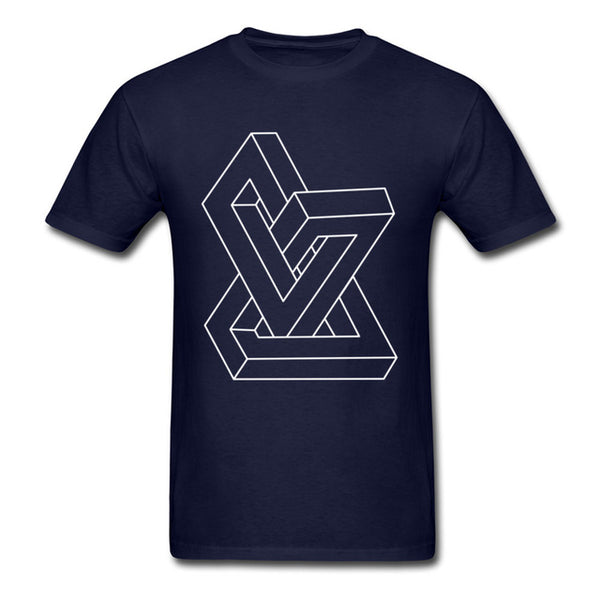 Mens and Womens Geometrical Optical Illusion T-Shirts